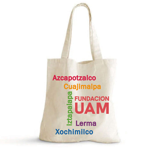 TOTE BAG CRUDO FUNDACIÓN UAM